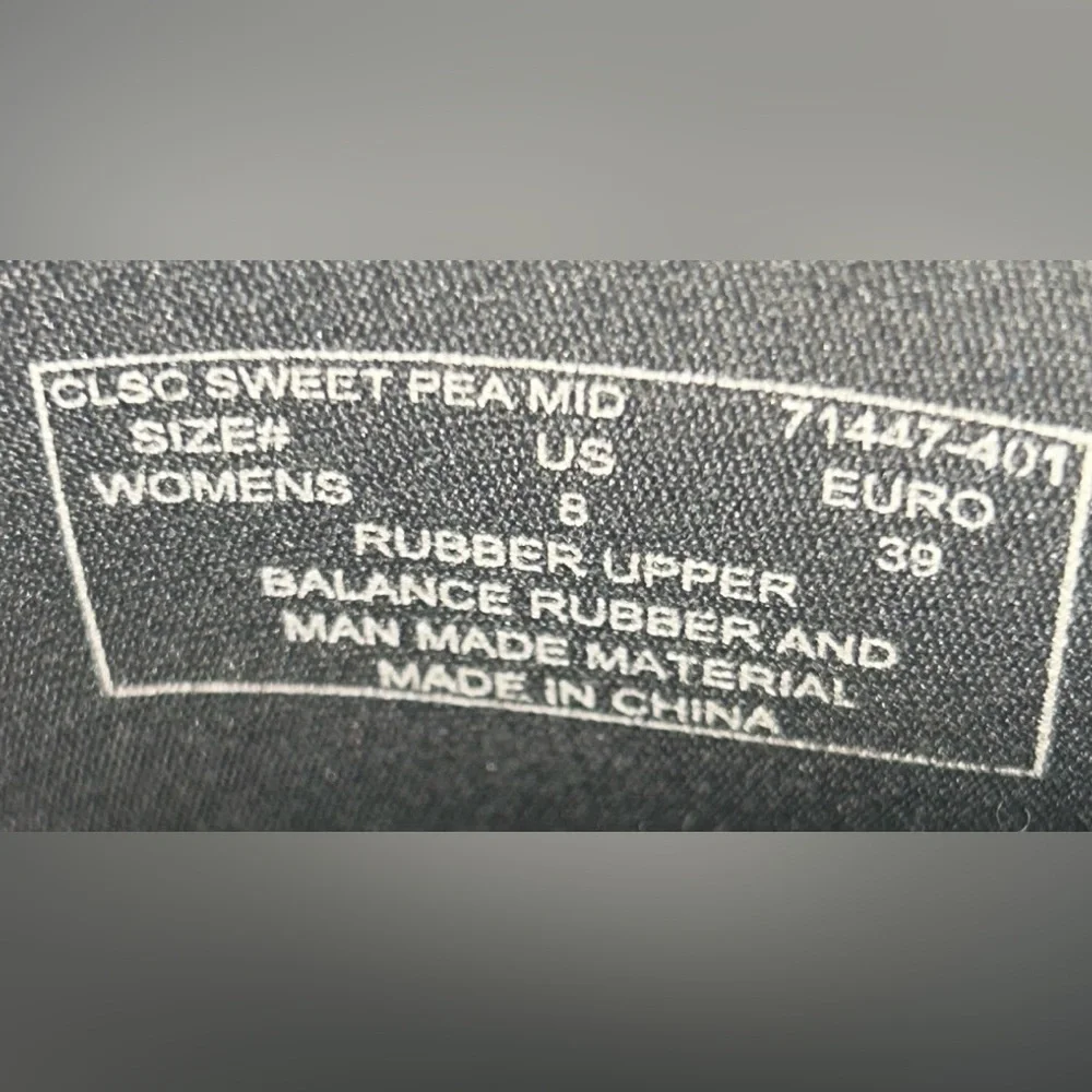 BOGS womens Floral Blue and Green Boots - Picture 7 of 7